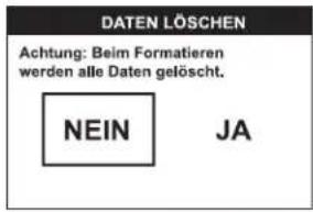 DEWALT DCT411 - Löschen der Daten auf der Mikro-SD-Karte HINWEIS: Beim Formatieren werden alle Daten gelöscht. - 2