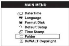 DEWALT DCT411 - To Delete Individual Photos or Videos - 1