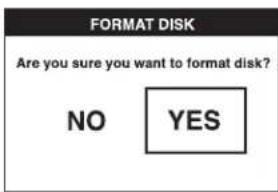DEWALT DCT411 - Formatering af mikro SD kort [FORMAT DISK] BEMÆRK: Formatering af mikro SD kortet vil slette alle data. - 3