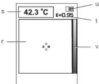 DEWALT DCT416 - Ecrã de visualização principal - 1