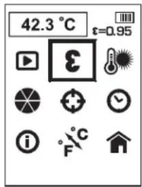 DEWALT DCT416 - Emissiefactor wijzigen - 1