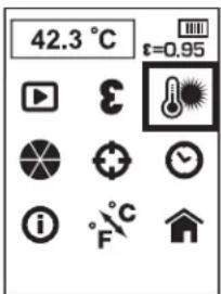 DEWALT DCT416 - Cambiar la temperatura de fondo - 1