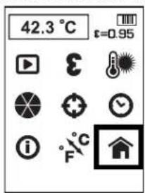 DEWALT DCT416 - Regresar a la pantalla de visualización principal - 1