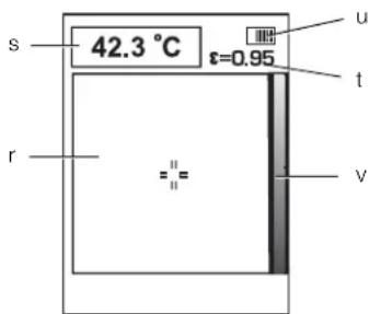 DEWALT DCT416 - Schermo di visualizzazione principale - 1