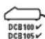 DEWALT DCT418 - Targhette sul caricabatterie e sul pacco batteria - 9