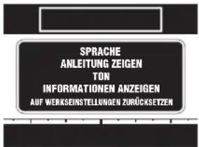 DEWALT DCT418 - Menüoptionen - 1