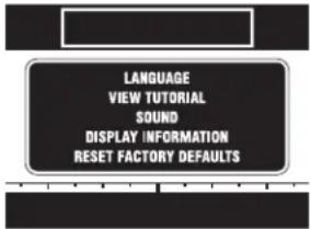 DEWALT DCT418 - Menu Options - 1