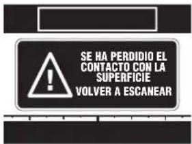 DEWALT DCT418 - PÉRDIDA DE CONTACTO CON LA SUPERFICIE DE LA PARED - 1