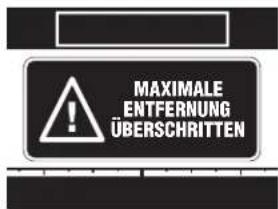 DEWALT DCT418 - MAXIMALER BEREICH ÜBERSCHRITTEN - 1