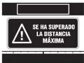 DEWALT DCT418 - SUPERACIÓN DE LA DISTANCIA MÁXIMA - 1