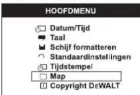 DEWALT DCT412 - Afzonderlijke foto's of video-opnamen wissen - 1