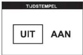DEWALT DCT412 - Het tijdstempel activeren - 2