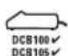 DEWALT DCT412 - Labels op de oplader en accu - 9
