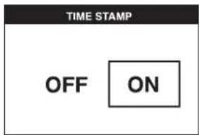DEWALT DCT412 - To Activate the Time Stamp - 3