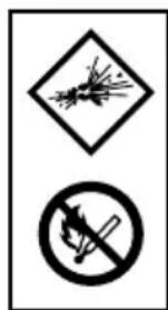 DEWALT DGN9033 - Be careful of ignition and explosions. - 2