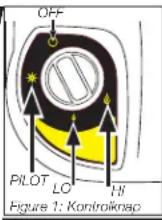 DEWALT DXRH008E - OPTÆNDING / INSTRUKTIONER FOR BRUG TIL BRUG SAMMEN MED ENGANGS 465G PROPAN (G31) ELLER 450 G 70/30 BUTANPROPANBLANDING (G30+G31) PATRONER: - 1