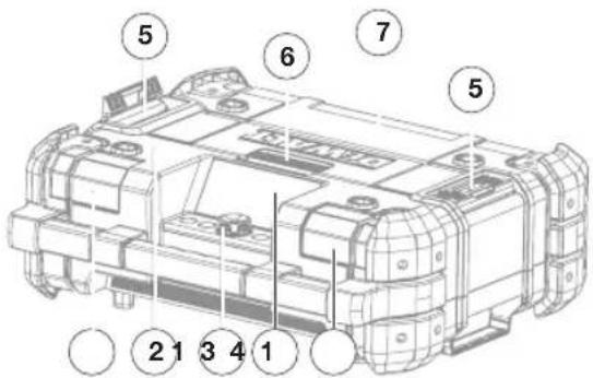 DEWALT DWST1-81080-XE - APPARATBESKRIVNING - 1
