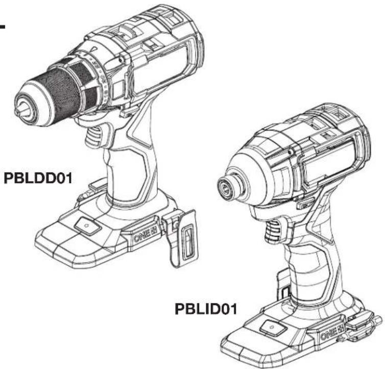 RYOBI One+ PBLCK01K - DESTORNILLADOR DE IMPACTO - 1