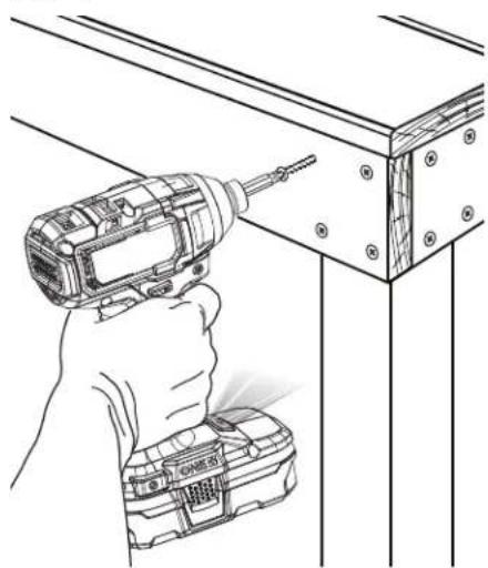 RYOBI One+ PBLCK01K - INSTALLATION/RETRAIT DES EMBOUTS - 9