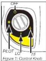 DEWALT DXH8BX - LIGHTING / OPERATING INSTRUCTIONS FOR USE WITH DISPOSABLE 1 LB. PROPANE (G31)OR 450G 70/30 BUTANE PROPANE MIXTURE(G30+G31) CARTRIDGES: - 1