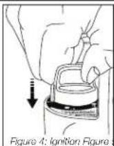 DEWALT DXH8BX - LIGHTING / OPERATING INSTRUCTIONS FOR USE WITH DISPOSABLE 1 LB. PROPANE (G31)OR 450G 70/30 BUTANE PROPANE MIXTURE(G30+G31) CARTRIDGES: - 4