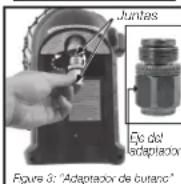 DEWALT DXH8BX - INSTRUCCIONES DE ENCENDIDO/USO PARA UTILIZAR CON CARTUCHOS DESECHABLES DE 450 g (1 lb) DE PROPANO (G31) O MEZCLA DE BUTANO Y PROPANO (G30+G31): - 2
