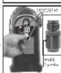 DEWALT DXH8BX - OŚWIETLENIE / INSTRUKCJA OBSŁUGI DO UŻYTKU Z WYMIENNYMI KARTRIDŻAMI 1 LB. PROPANU (G31) LUB 450G 70/30 MIESZANKI BUTAN PROPAN (G30+G31): - 3