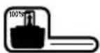 DEWALT DC610 - Etiquettes figurant sur le chargeur et le pack-batteries - 2