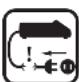 DEWALT DCD1623 - Étiquettes sur le chargeur et la batterie - 7