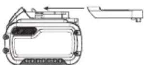 DEWALT DCF860 - De FLEXVOLT™-accu vervoeren - 1