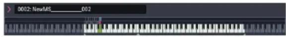 KORG Nautilus 88 AT - Touchez le bouton Create pour creer un index. - 3