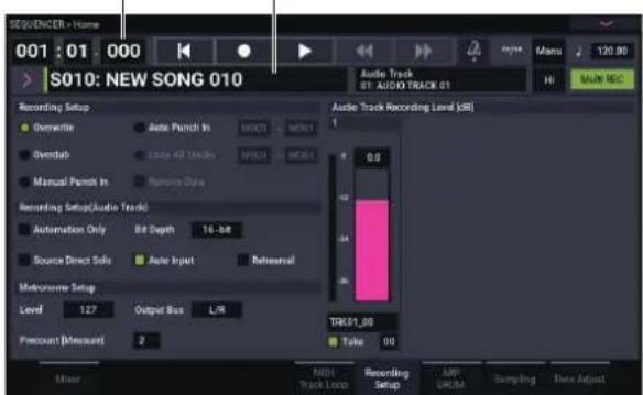 KORG Nautilus 88 AT - Configuration - 3