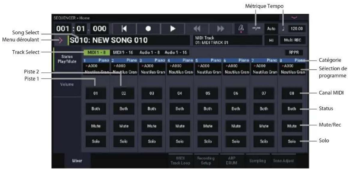 KORG Nautilus 88 AT - Reproduction - 1