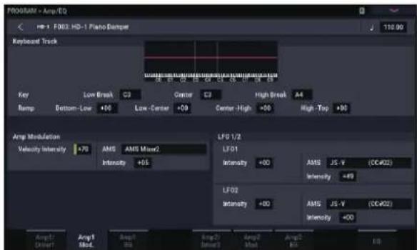 KORG Nautilus 88 AT - Pan - Use DKit Setting - 1