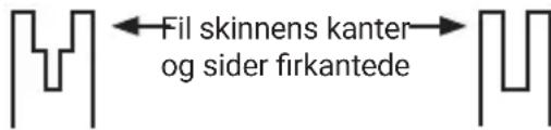 WORX WG350E - Forhold der kræver vedligeholdelse af kæden og sværdet: - 1