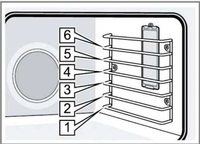 THERMADOR PODS302B - Rack positions - 1