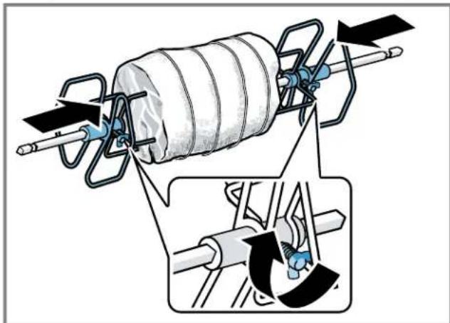 THERMADOR PODS302B - Assembling the rotisserie - 2