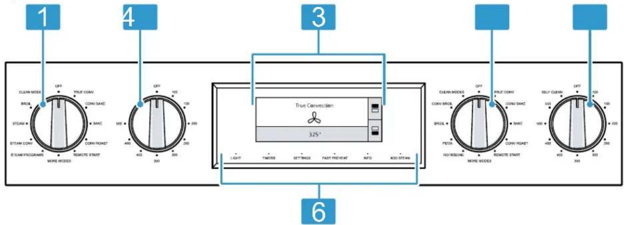 THERMADOR PODS302B - Panneau de commande - 1