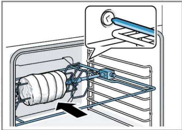 THERMADOR PODS302B - Assembling the rotisserie - 3