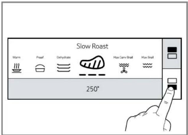 THERMADOR PODS302B - Operating the full-touch display - 5