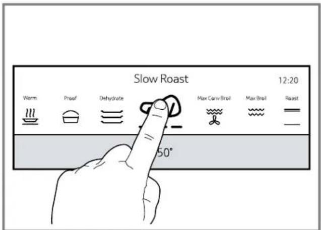 THERMADOR PODS302B - Operating the full-touch display - 1
