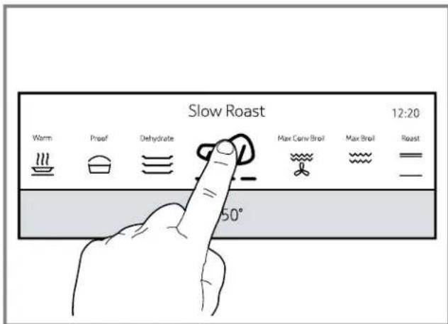THERMADOR MEDS301BS - Operating the full-touch display - 1