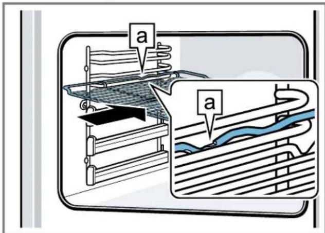 THERMADOR MEDS301BS - Inserting the wire rack - 1
