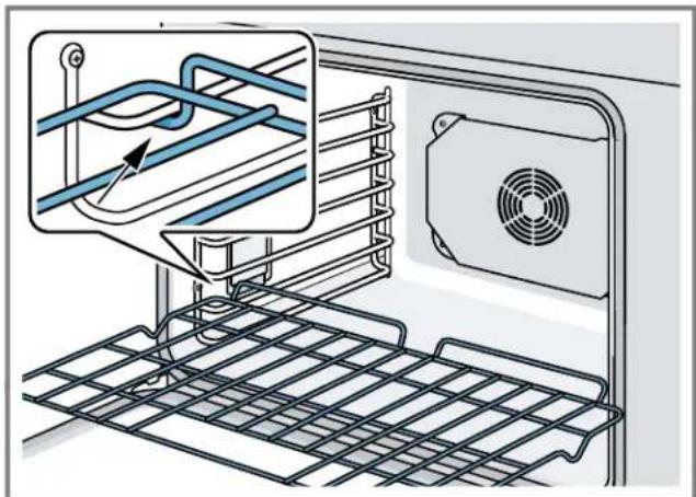 THERMADOR MEDS301BS - Insertion de la grille métallique - 1