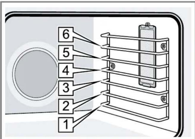 THERMADOR MEDS301BS - Rack positions - 1