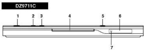 LG DZ9711CED - Front Panel - 2
