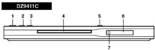 LG DZ9711CED - Front Panel - 1
