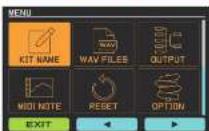 NUX DM-8 - การทำงานของเมนูระบบ การทำงานของเมนูระบบ - 3