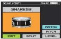 NUX DM-8 - การตั้งค่าโทนเสียงกลอง - 1