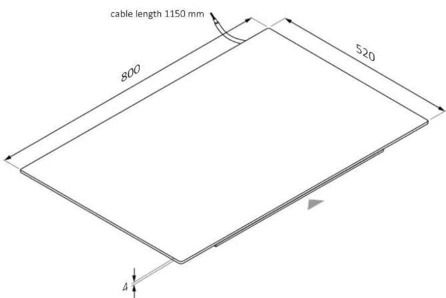 HAIER HAIFB54IRCS - Top axonometric view - 1